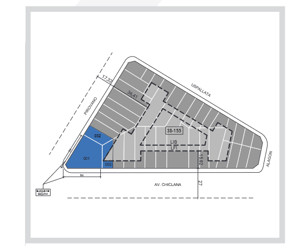 Proyecto Av Chiclana esq Pirovano