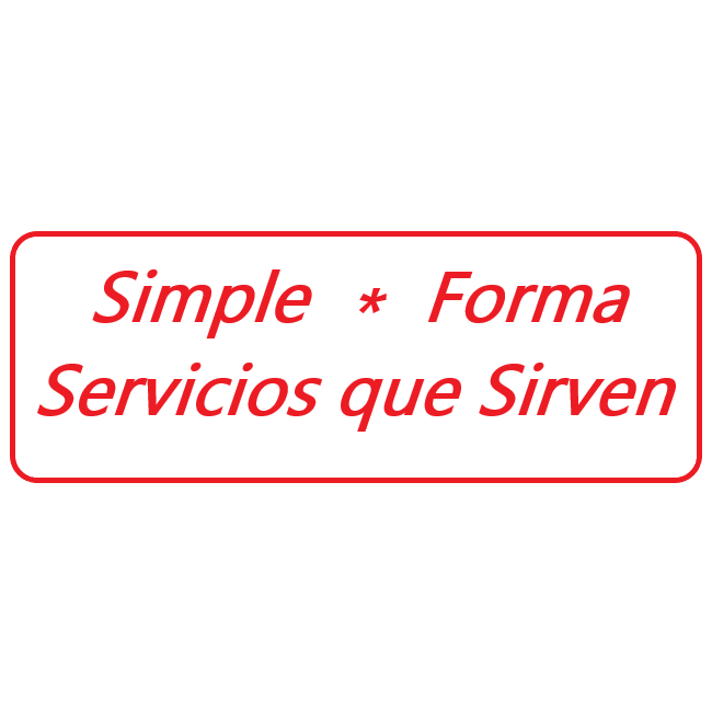 Simple Forma - Servicios Personales